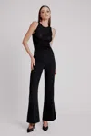 Bardot Halifax Slim Flare Pant In Black
