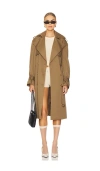 Bardot Halle Trench Coat In Tan