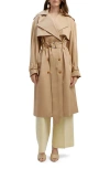 Bardot Halle Trench Coat In Tan