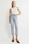 Bardot Heidi Straight Leg Jeans In Vintage