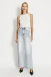 Bardot Heidi Wide Leg Jean In Light Dnm