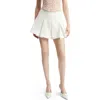 Bardot Helenia Pleated Skort In Orchid White