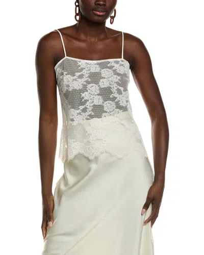 Bardot Hildie Sheer Lace Cami In White