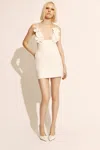 Bardot Ingrid Flower Mini Dress In Orchid Wht
