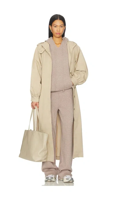 Bardot Isler Longline Trench Coat In Multi