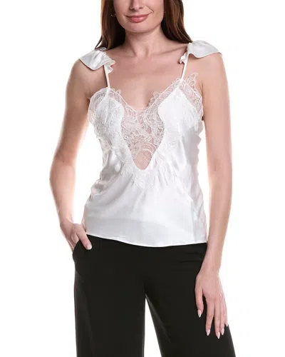 Bardot Ivy Lace Detail Camisole In White