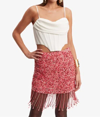 Bardot Jocosa Corset Top In White