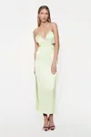 Bardot Janella Cut Out Midi In Neutral