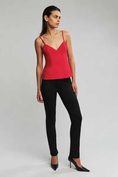 Bardot Jollie Vegan Leather Pant In Black
