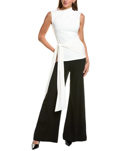 Bardot Jordan Longline Tie Top In White