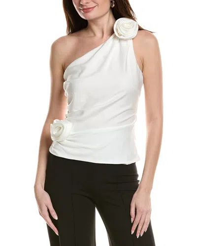 Bardot Joslin One Shoulder Top In White
