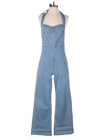 Pre-owned Bardot Jumpsuit In Blue