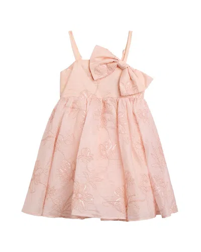 Bardot Kids' Junior Amelia Embroidered Mini Dress In Pink