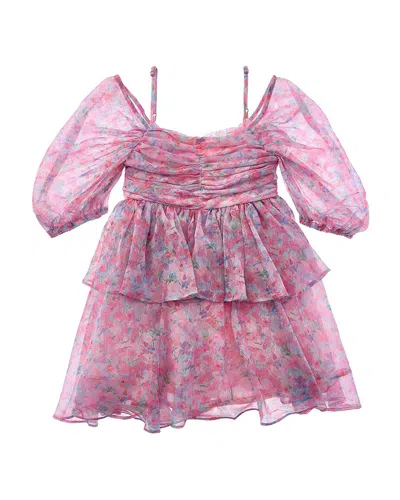 Bardot Junior Anya Mini Dress In Pink