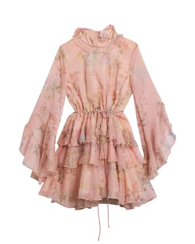 Bardot Junior Anyssa Floral Mini Dress In Yellow