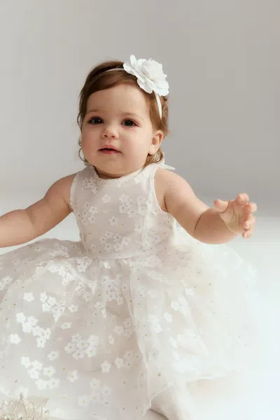 Bardot Junior Kids' Baby Anabelle Dress In White