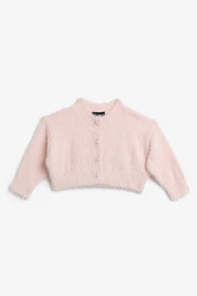 Bardot Junior Baby Bell Sleeve Cardi In Pink