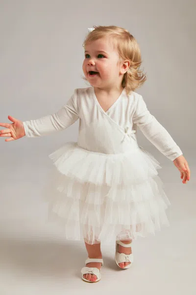 Bardot Junior Baby Billie Tulle Ballet Dress In White