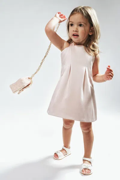 Bardot Junior Baby Girl Amina Satin Halter Dress In Pink