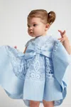 Bardot Junior Baby Girl Ava Starlet Dress In Sky Blue