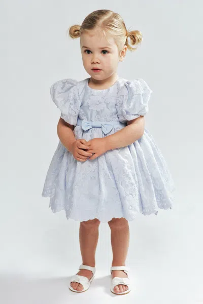 Bardot Junior Baby Girl Bella Lace Dress In Blue