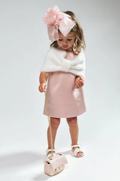 Bardot Junior Baby Girl Clara Bow Shrug In Multi