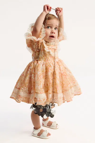 Bardot Junior Kids' Baby Girl Enya Dress In Neutral