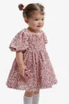 Shop Bardot Junior Baby Girl Giulia Velour Sequin Dress In Pink Sequi