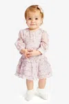 Bardot Junior Baby Girl Henri Floral Dress In Neutral