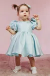 Bardot Junior Baby Girl Juliet Mini Dress In Bijou Blue