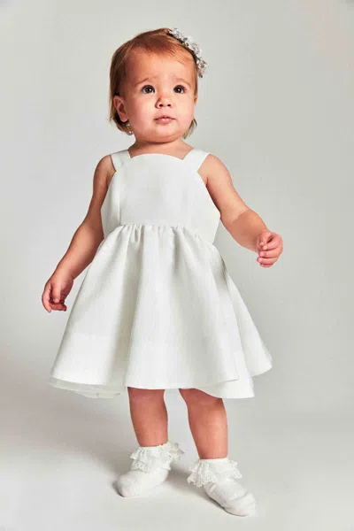 Bardot Junior Baby Girl June Mini Dress In Orchid Wht