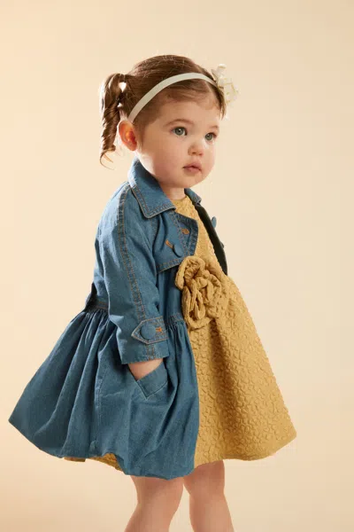 Bardot Junior Baby Girl Mia Chambray Trench