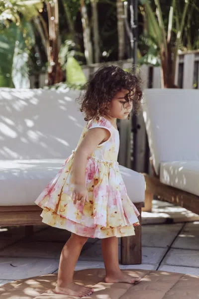 Bardot Junior Baby Girl Nala Floral Mini Dress In Multi