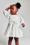 Bardot Junior Baby Girl Sonny Lace Dress In Orchid Wht