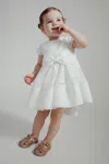 Bardot Junior Baby Girls Ava Starlet Sequin Dress In Ivory