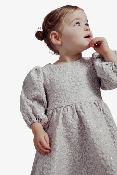 Bardot Junior Baby Girls Mirae Mini Dress In Silver