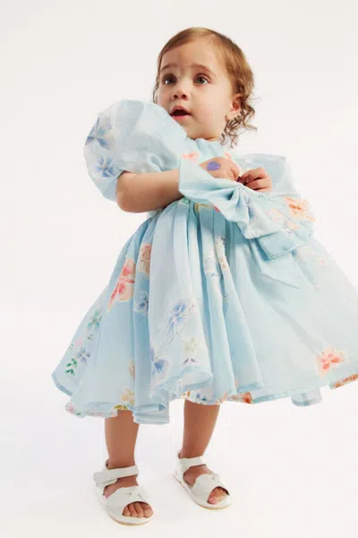 Bardot Junior Baby Jade Butterfly Dress In Blue