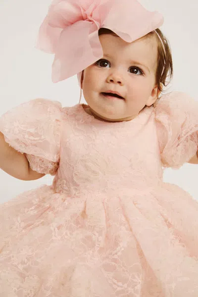 Bardot Junior Baby Linda Rosette Dress In Pink