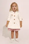 Bardot Junior Baby Lucia Classic Trench In White