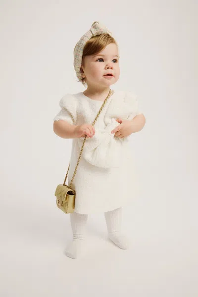 Bardot Junior Baby Lucille Bow Dress In White