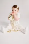 Bardot Junior Baby Renee Boucle Dress In White