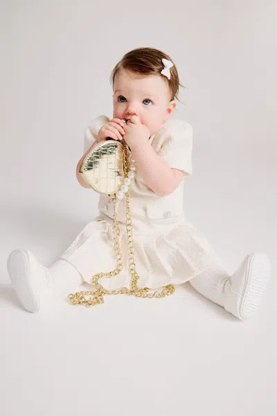 Bardot Junior Baby Renee Boucle Dress In White
