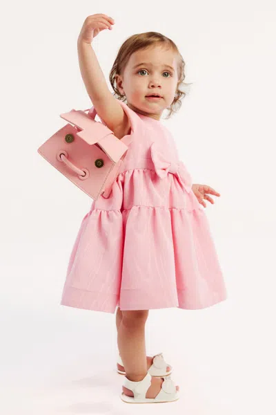Bardot Junior Kids' Baby Zaida Mini Bow Dress In Pink