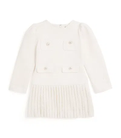 Bardot Junior Kids'  Bouclé Renee Dress In Silver