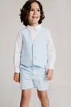 Bardot Junior Boys Charles Vest In Blue Bay