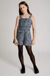 Bardot Junior Elle Boucle Playsuit In Blue