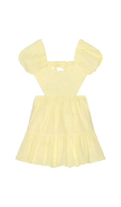 Bardot Junior Ellory Mini Dress In Yellow