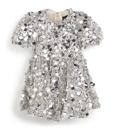 Bardot Junior Kids' Embellished Isabel Dress In Silver