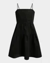 Bardot Junior Girls Charlotte Mini Dress In Black