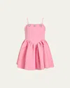 Bardot Junior Girl's Eden Floral Embellished Mini Dress In Bubblegum